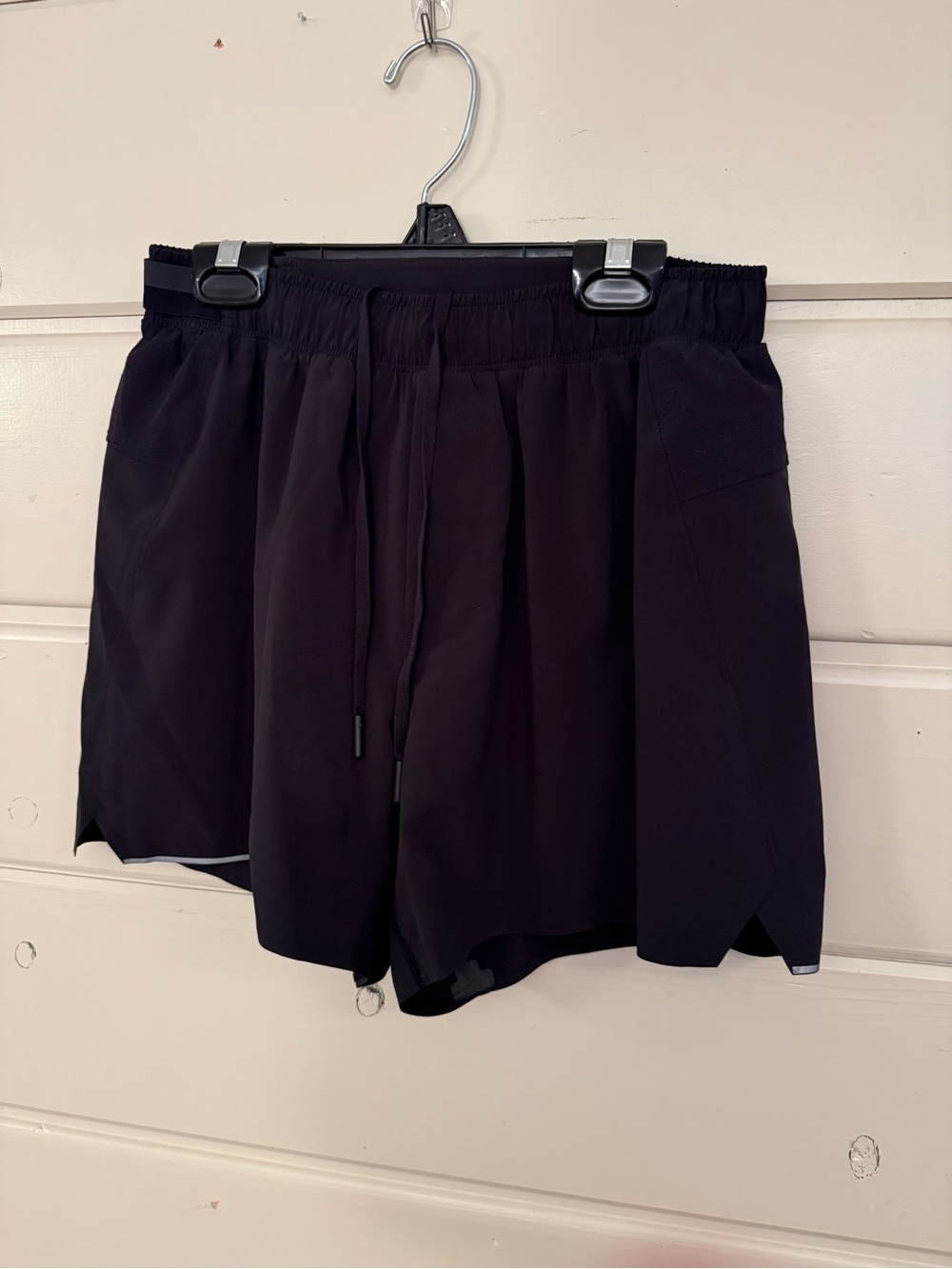 Lululemon.    Size small. Black Shorts with Drawstring
